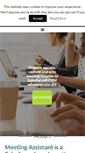 Mobile Screenshot of meetingassistantapp.com